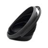SAMMART Set of 2-10L (2.64Gallon) Collapsible Fishing Bucket - Foldable Round Tub - Portable Plastic Water Pail - Space Saving Outdoor Waterpot - Trunk Organizer (2, Grey/Black) view 3