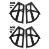 Shoe Cabinet Hinge, Shoes Drawer Cabinet Hinges Flip Frames, 4PCS/Set Home Furniture Shoes Drawer Cabinet Turning Rack Accessory Hinged Flip Plate for Home view 1