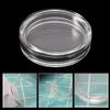 MOMOJIA 38.6mm Clear Round Acrylic Coin Capsule Storage Box Holder Case for Silver 2 oz view 2