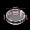 MOMOJIA 38.6mm Clear Round Acrylic Coin Capsule Storage Box Holder Case for Silver 2 oz view 4