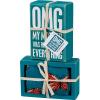 Primitives by Kathy Omg My Mom Was Right About Everything Home Dcor Sign And Sock Gift Set view 1