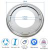 2Pack 12inch Lazy Susan Hardware, 5/16 Thick Turntable Bearings, 1000lbs Rotating Bearing Plate Heavy Duty for Rotating Table, Book Case, Serving Tray,DVD Tower, Corner Shelves, Shoe Rack view 2