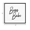 Designs ByLITA Boss Babe 5 x 7 UNFRAMED Print Inspirational Wall Art view 4
