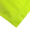 100 Double-Sided Color Stand-Up Food Storage Aluminum Mylar Resealable Pouch (7.9" x 11.4", Matte Green Standup Bag) view 3
