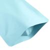 100 Double-Sided Color Stand-Up Food Storage Aluminum Mylar Resealable Pouch (7.9" x 11.4", Matte Blue Standup Bag) view 4