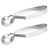 2pcs Stainless Steel Snail Tongs for Escargot Serving Ergonomic Grip Design for Dining Parties and Bbqs Pickup and Stylish view 1
