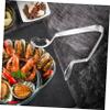 2pcs Stainless Steel Snail Tongs for Escargot Serving Ergonomic Grip Design for Dining Parties and Bbqs Pickup and Stylish view 3