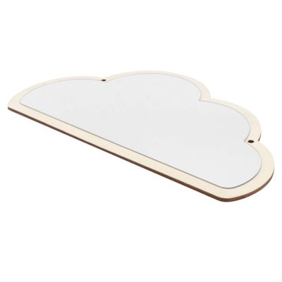 Beaupretty 1pc Acrylic Makeup Mirror for Bathroom Lightweight Wall-Mounted Cosmetic Mirror Simple Design for Home Decor and Photo Props