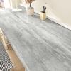 WESTICK Gray Wood Wallpaper Peel and Stick Wood Contact Paper for Countertops Grey Wooden Wallpaper Self Adhesive Wooden Grain Contact Paper for Cabinets Waterproof Vinyl Wrap 15.8" x 394" view 2