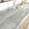 WESTICK Gray Wood Wallpaper Peel and Stick Wood Contact Paper for Countertops Grey Wooden Wallpaper Self Adhesive Wooden Grain Contact Paper for Cabinets Waterproof Vinyl Wrap 15.8" x 394" view 3