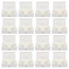 ABOOFAN 25pcs Boxes Window Egg Tart Box Bakery Packaging Bakery Storage Container Egg Tart Containers Dessert Cupcake view 3