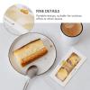 ABOOFAN 25pcs Boxes Window Egg Tart Box Bakery Packaging Bakery Storage Container Egg Tart Containers Dessert Cupcake view 4