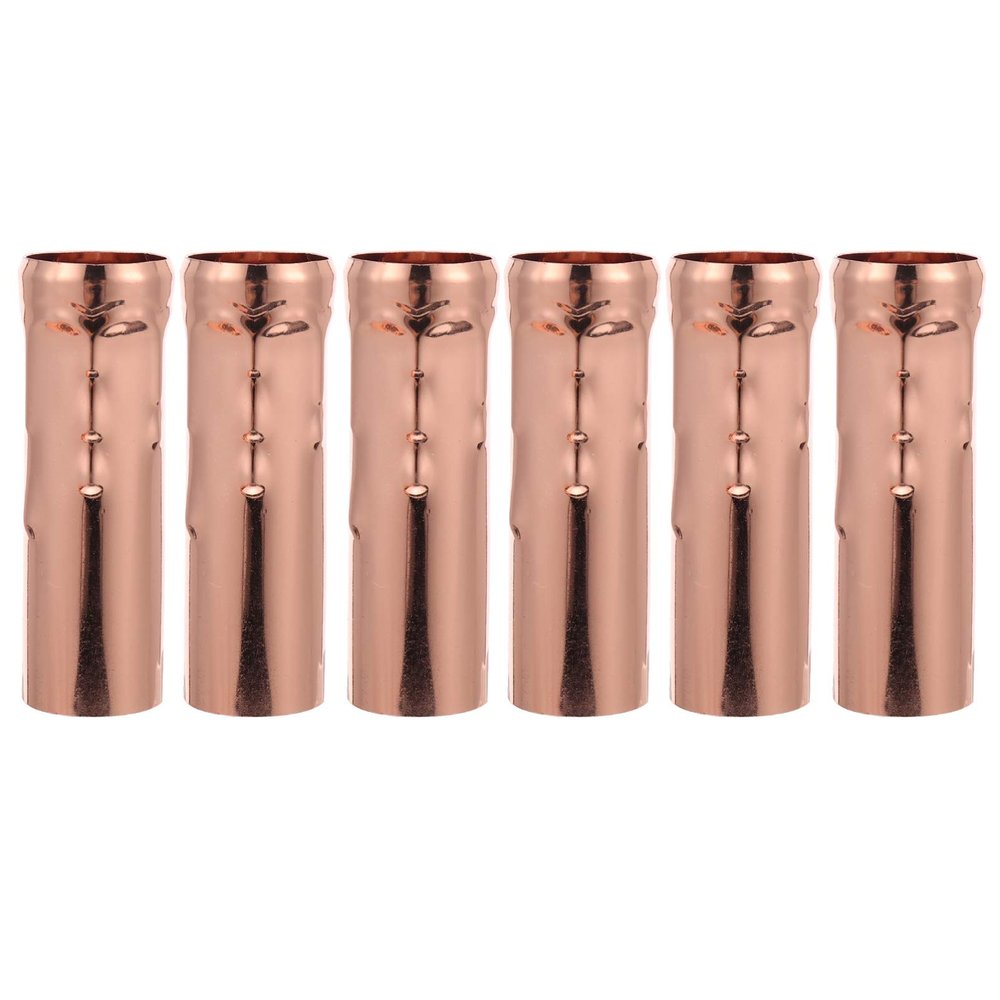 Uonlytech 6pcs Candle Sleeve Decorative Chandelier Base Sleeves for Replacement for Home Decor Weddings Events