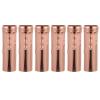 Uonlytech 6pcs Candle Sleeve Decorative Chandelier Base Sleeves for Replacement for Home Decor Weddings Events view 1