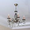 Uonlytech 6pcs Candle Sleeve Decorative Chandelier Base Sleeves for Replacement for Home Decor Weddings Events view 2