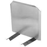 12 Gauge Stainless Steel Fireback 15 x 15 Made in The USA