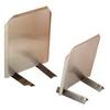 12 Gauge Stainless Steel Fireback 15 x 15 Made in The USA view 2