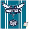 Trends International NBA Charlotte Hornets - Logo 20 Wall Poster, 34L x 22.4W, Premium Poster & Mount Bundle view 1