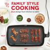 Dash Everyday Electric Griddle - Indoor Griddle for Versatile Cooking - Features Quick-Heating, Anti-Slip Feet, and Removable, Nonstick Plate - Black view 3