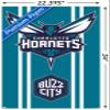 Trends International NBA Charlotte Hornets - Logo 20 Wall Poster, 34L x 22.4W, Premium Unframed Version view 3