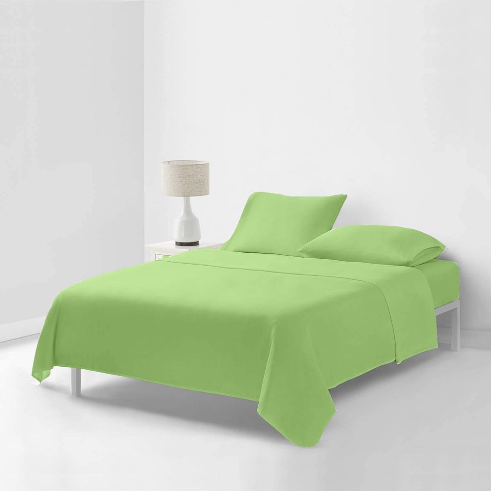 1000 Thread Count Bed Sheets 100% Egyptian Cotton Sheets Set - Emperor Size 84" X 84", Fits Mattress Upto 16-18 Inch Deep Pocket, Sage Solid