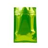 MITOB 100 Pack 2.3x3.1 inch Mylar Bags for Zip Reusable Small Aluminum Foil Lock Package Bag Candy DIY Chocolate Coffee Nut Food Long Term Storage Zipper Lock Packaging Bag with Tear Notch (Green) view 1