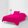 1000 Thread Count Bed Sheets 100% Egyptian Cotton Sheets Set - Full XL Size 54" X 80", Fits Mattress Upto 16-18 Inch Deep Pocket, Hot Pink Solid view 1