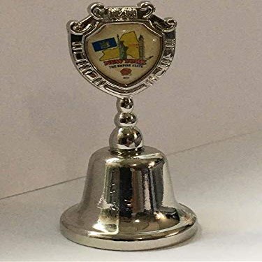 646 New York State Collectible Souvenir Bell 2.25" x 1.1"