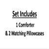 Kanak Bedding Classic Collection Ultra Soft Luxurious 3-Piece Silky Satin Comforter Set 300 GSM, 1Comforter+ 2 Pillowcases! Size Full/Queen,Burgundy view 4