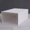DNYSYSJ Clear Plastic Shoe Box Shoes Storage Organizer Foldable Stackable Shoe Container Space Saving 20Pcs view 1