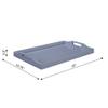 Convenience Concepts Designs2Go Serving Tray, Gray view 3