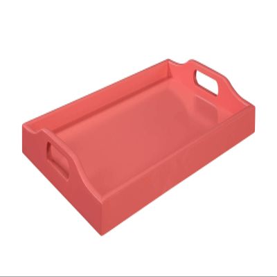 Convenience Concepts Designs2Go Serving Tray, Coral