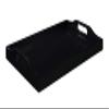 Convenience Concepts Designs2Go Serving Tray, Black view 1