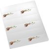 Grapes and Peach Roses Swag Printable Place Cards, Set of 60 (10 Sheets), Laser & Inkjet Printers - Wedding, Party, Dinner, and Special Events - Made in the USA view 3