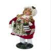 Byers' Choice Stockings Family Girl Caroler Figurine 1217G from The Specialty Families Collection (New 2021) view 3