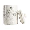 10 Strawberry Street Marble Ceramic Kitchen Canister Set, Set of 3, White/Black view 3