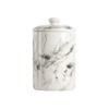 10 Strawberry Street Marble Ceramic Kitchen Canister Set, Set of 3, White/Black view 4