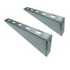 Container Modification World - 18 Galvanized Bolt-On Shelving Brackets for Shipping Containers (2 Pack) view 1