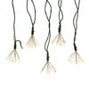 Kurt S. Adler 75-Light Cluster Lights and Warm White Twinkle LED Lights with Green Wire view 2