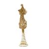 Kurt S. Adler 8.7-Inch Plastic Glittered Gold Angel Tree Topper view 3