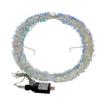 Kurt S. Adler 12-Inch Multi-Color LED Tinsel Foldable Sphere view 4