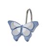 SKL Home Inspirational Meadow Shower Curtain Hooks, Multi view 2