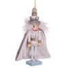 Kurt S. Adler 6-Inch Hollywood White and Silver Swarovski King Nutcracker Ornaments view 2