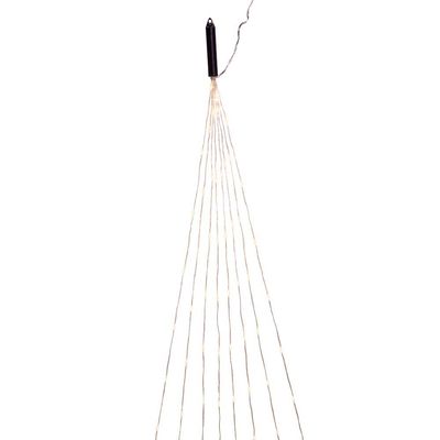 Kurt S. Adler 240-Light 9.8-Foot Warm White LED Cascade Light Set