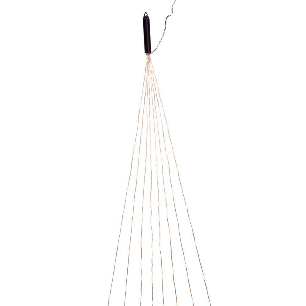 Kurt S. Adler 240-Light 9.8-Foot Warm White LED Cascade Light Set