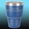 1966 1967 Ford Fairlane Hardtop 30oz Stainless Steel Tumbler w/Clear Lid royal view 1