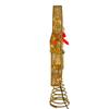 Kurt S. Adler 12-Inch 45-Light Gold Star Tree Topper with Bell view 4