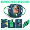 VASCHY Lunch Box Bag for Kids, Insulated Lightweight Lunch Box Tote for Toddler Boys and Girls School Daycare Kindergarten Dinosaur view 4