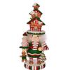 Kurt Adler Hollywood Nutcracker, LED Gingerbread House Hat, 15in view 2