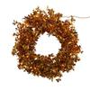 Kurt S. Adler 24-Inch Pre-Lit Gold Foil Wreath view 1